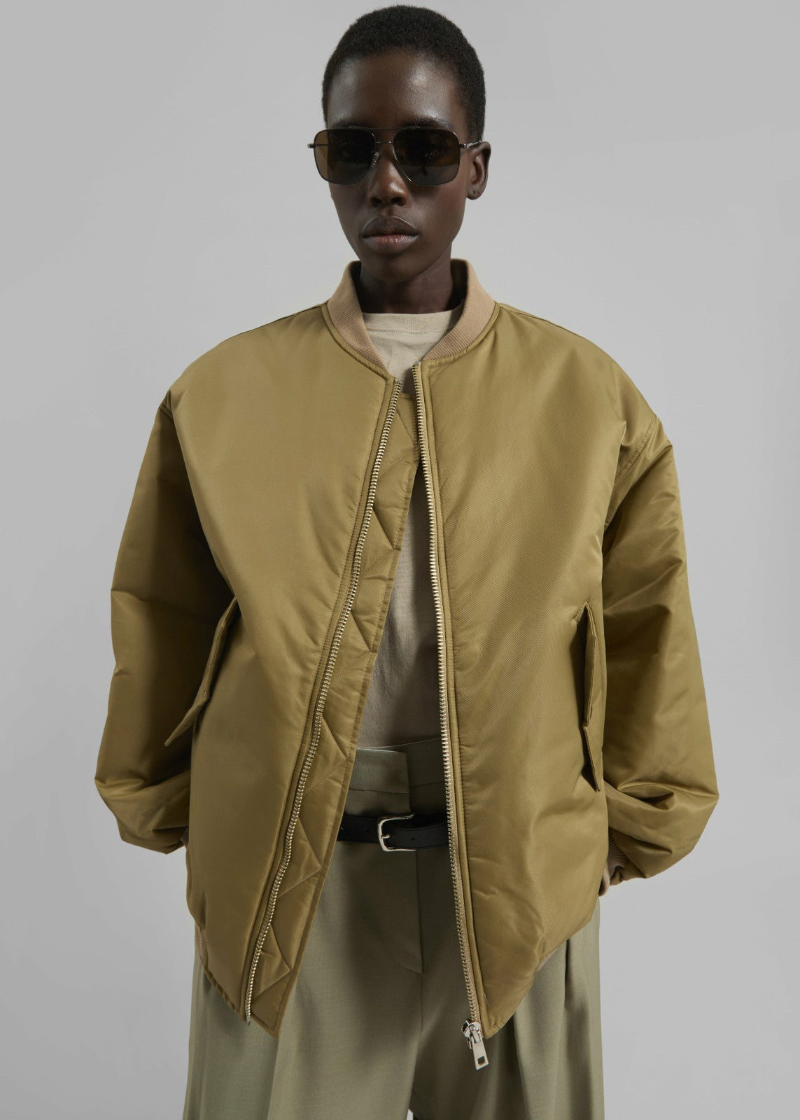 Astra Bomber Jacket - Olive