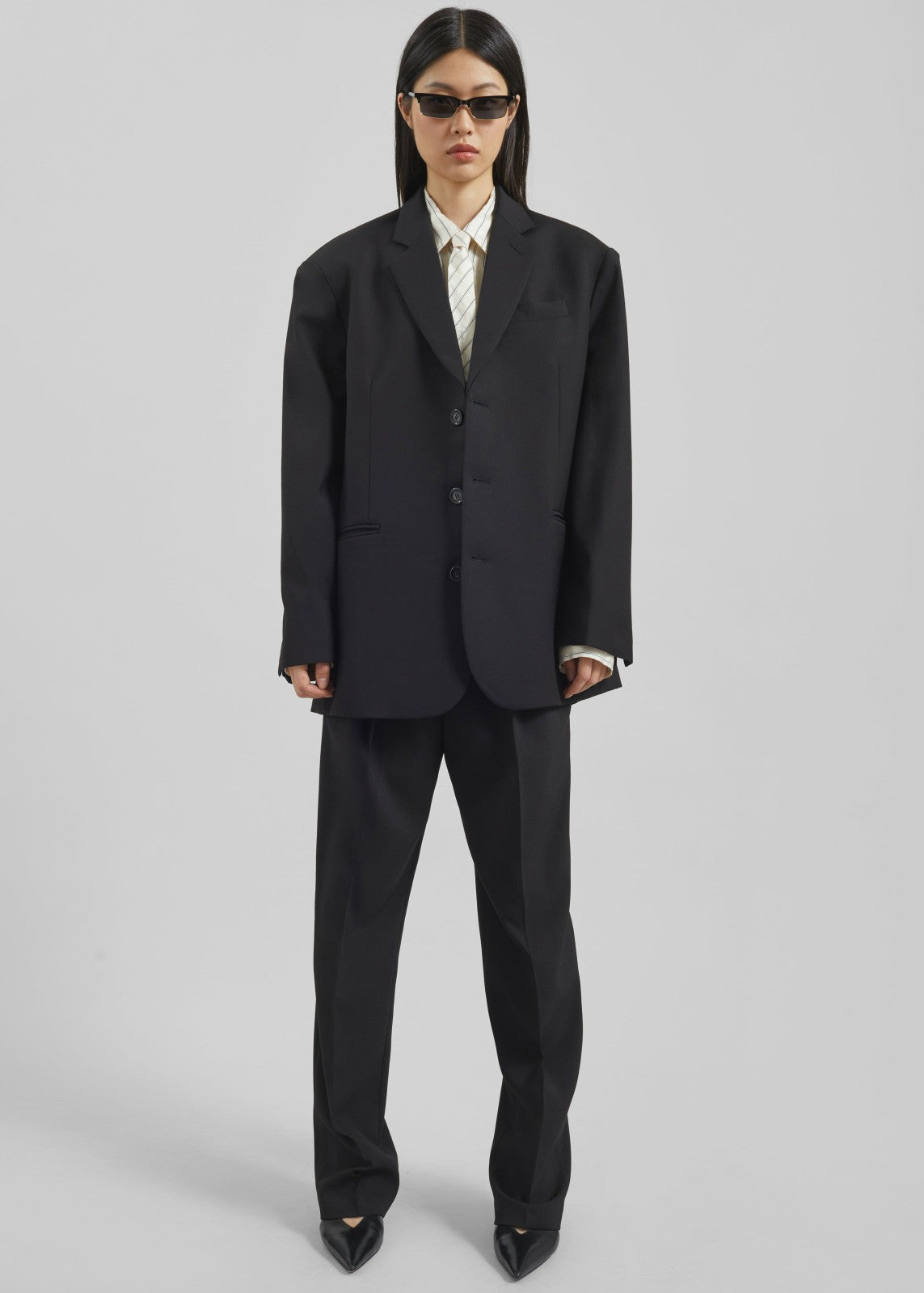 Gelso Oversized Blazer - Black