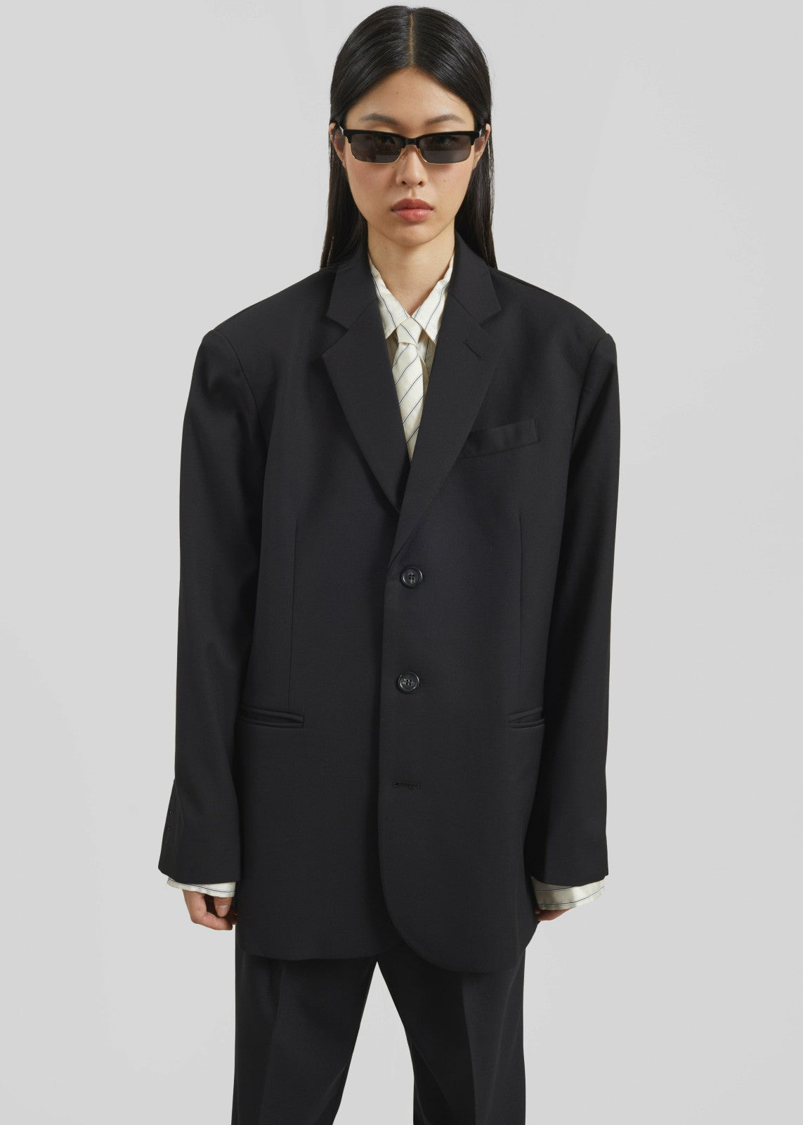 Gelso Oversized Blazer - Black