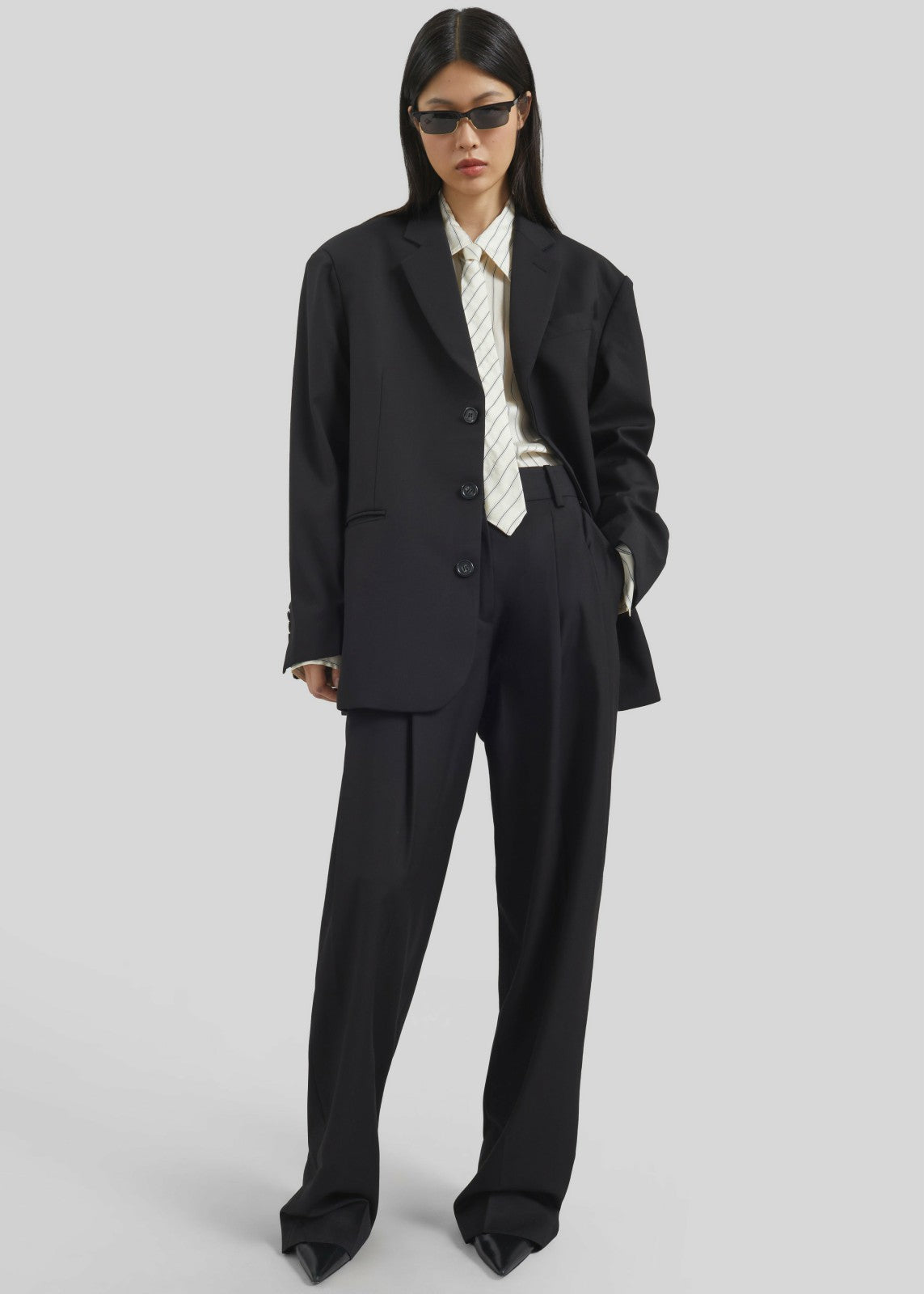 Gelso Oversized Blazer - Black