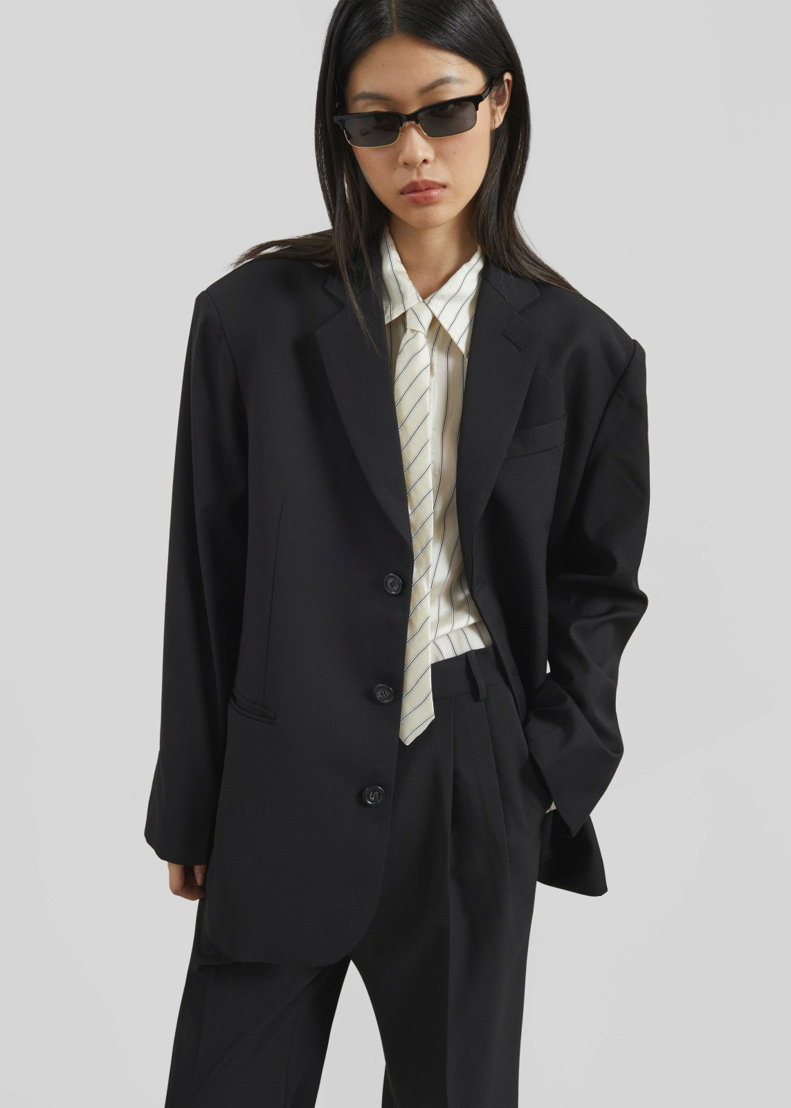 Gelso Oversized Blazer - Black