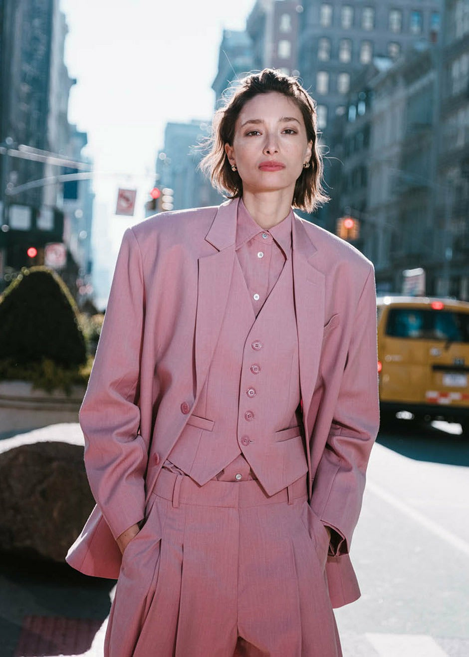 Gelso Oversized Blazer - Rose