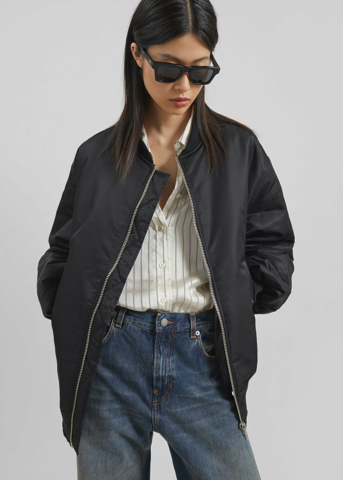 Astra Bomber Jacket - Black