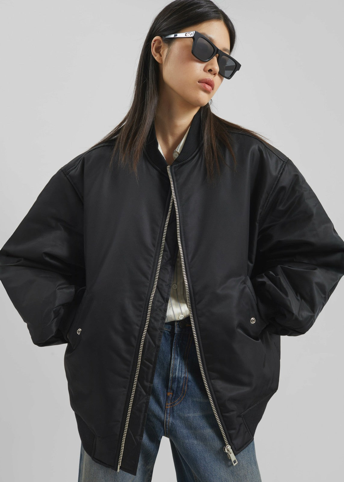 Astra Bomber Jacket - Black