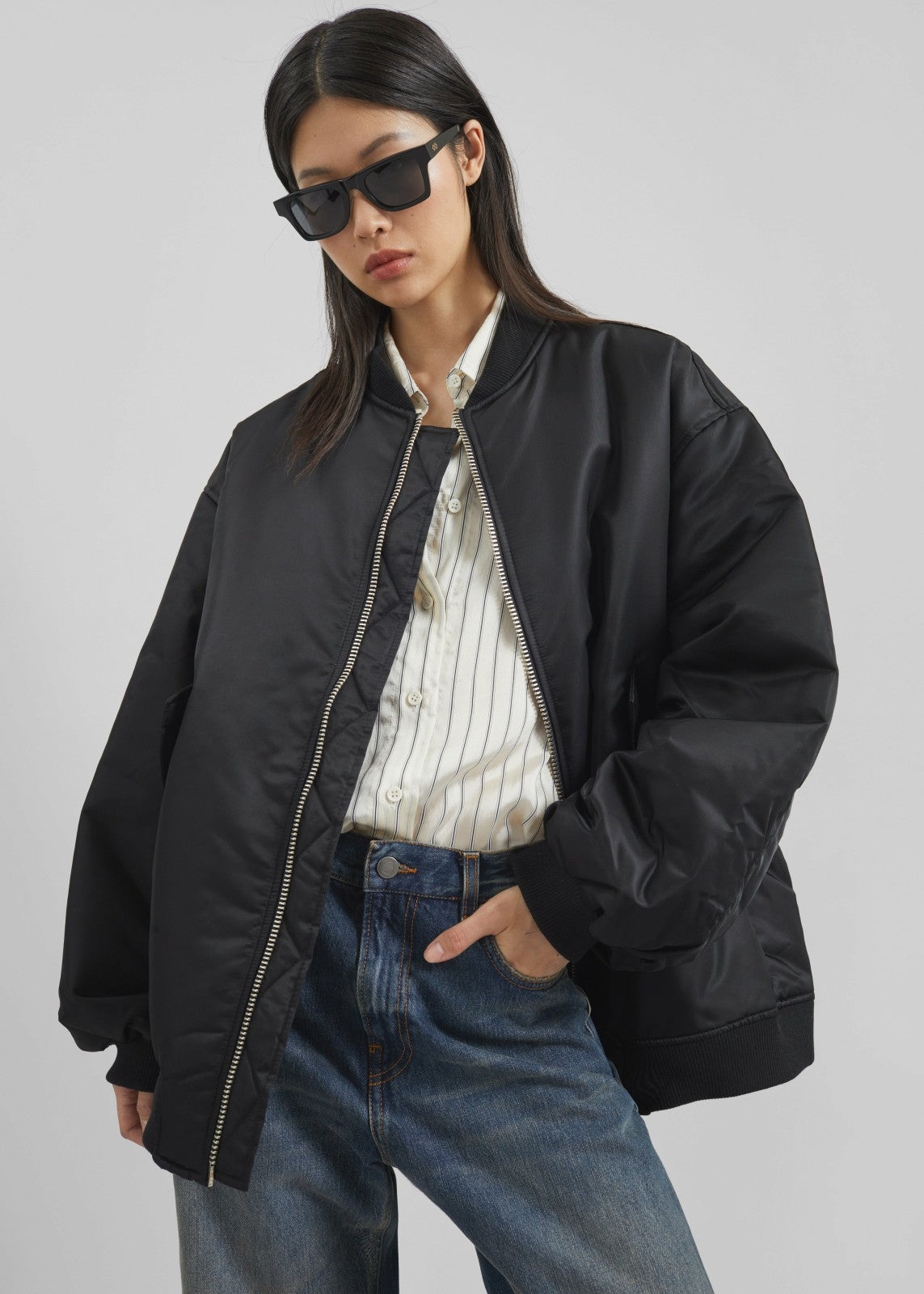 Astra Bomber Jacket - Black