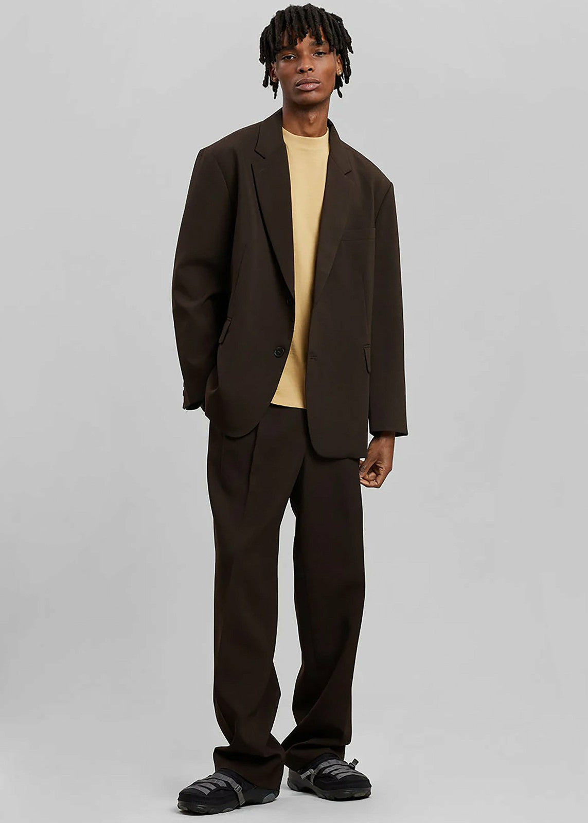 Beo Suit Pants - Dark Espresso