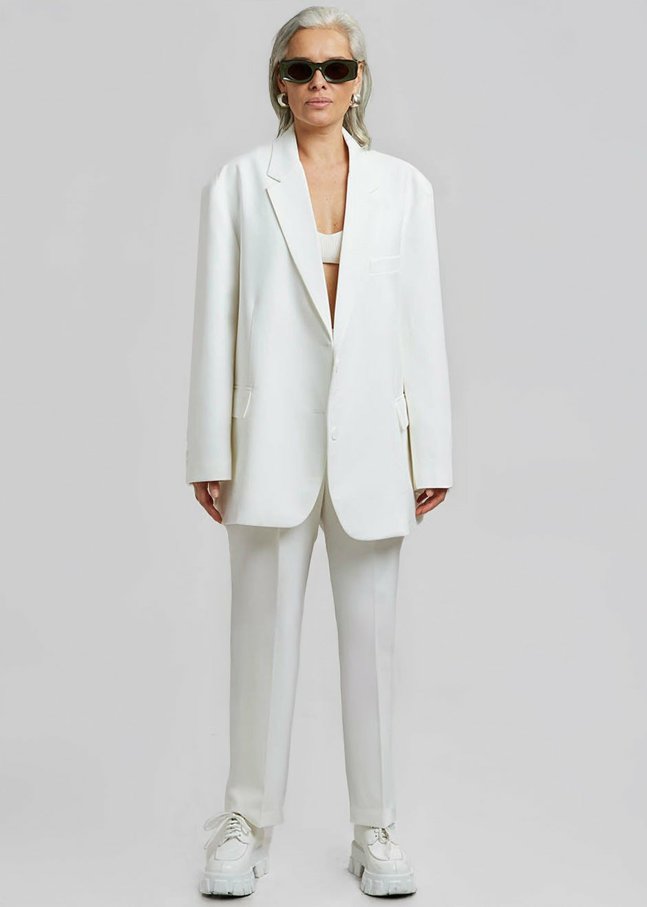 Bea Blazer - White