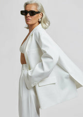 Bea Blazer - White