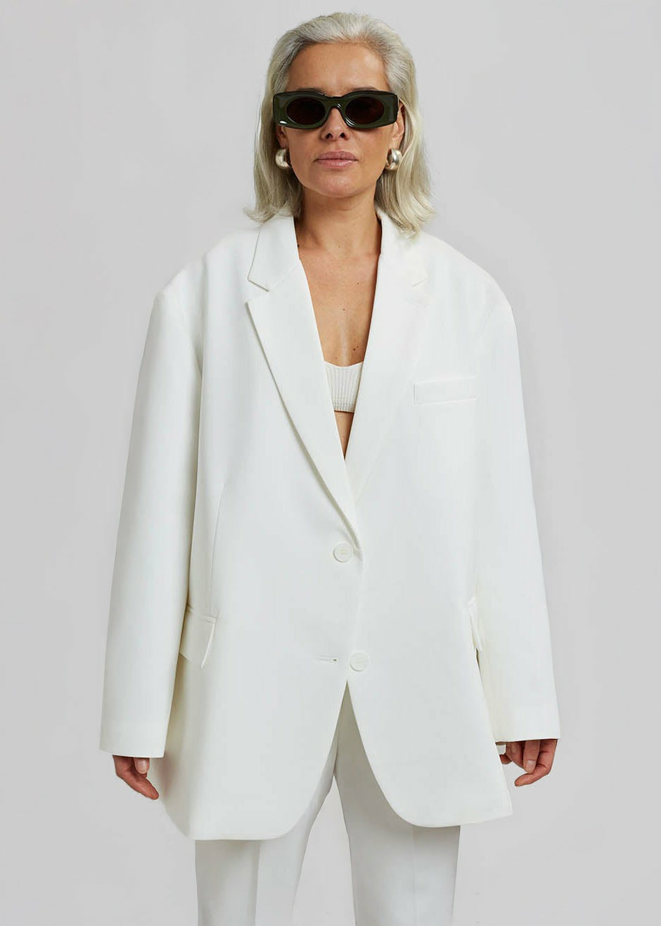 Bea Blazer - White