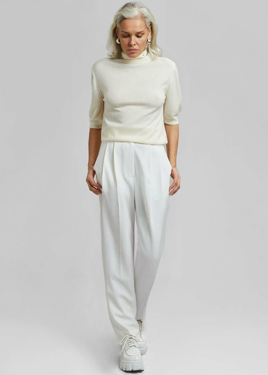 Bea Suit Pants - White