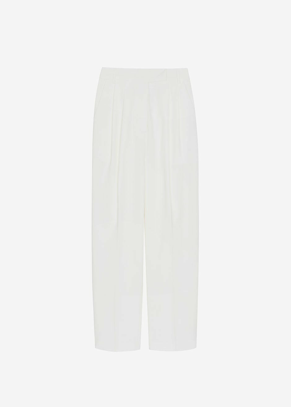 Bea Suit Pants - White