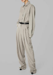 Gelso Shirt - Light Taupe Melange
