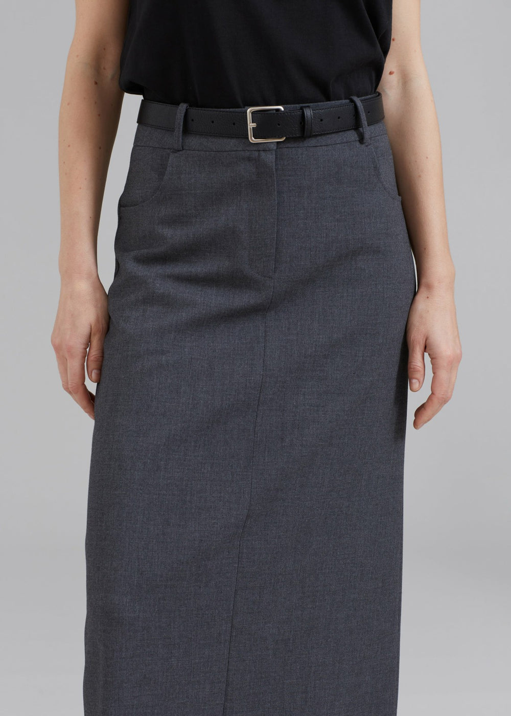 Toni Leather Belt - Black