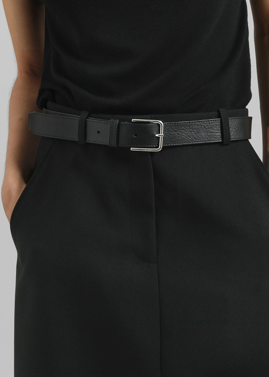 Toni Leather Belt - Black