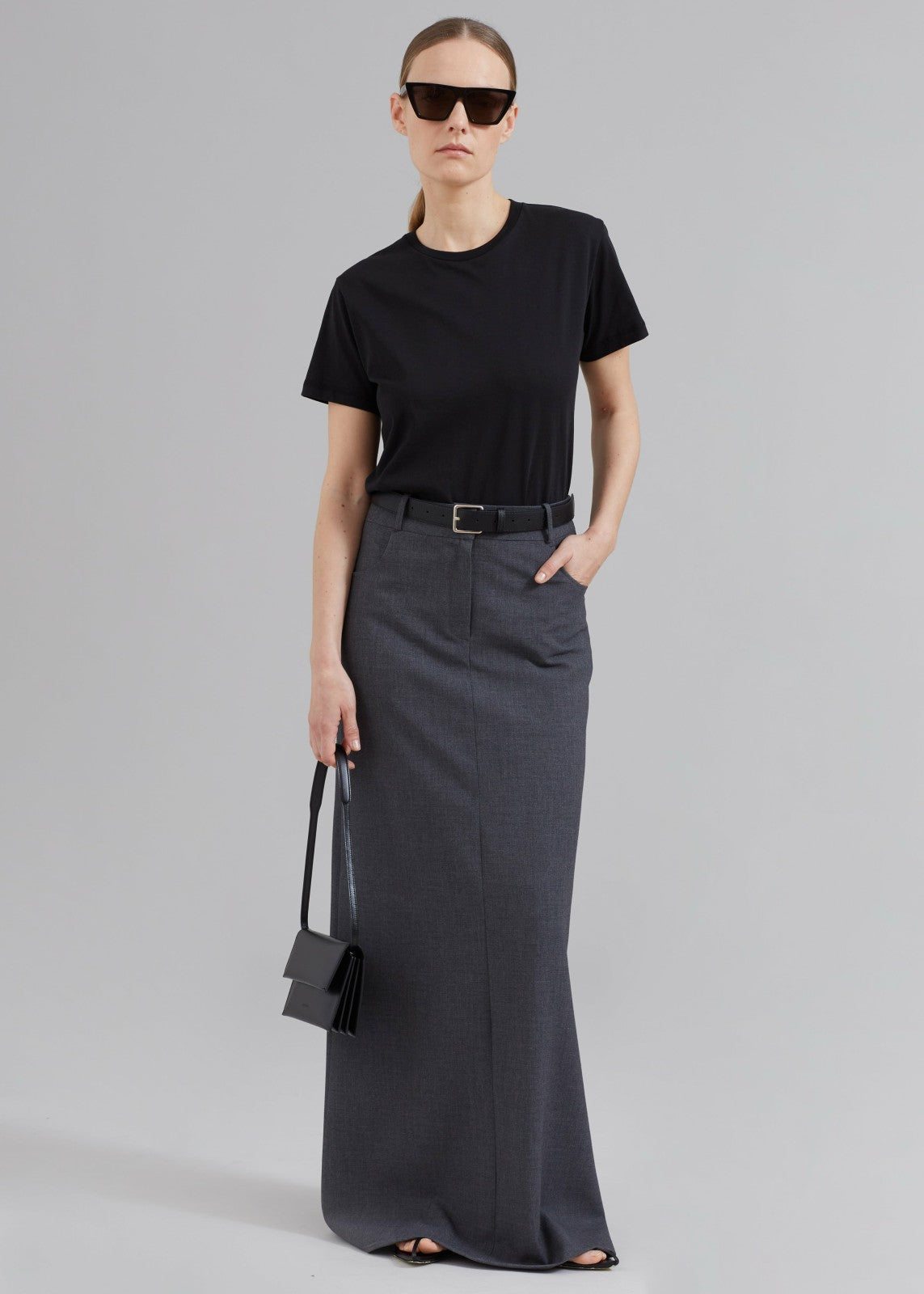 Toni Leather Belt - Black