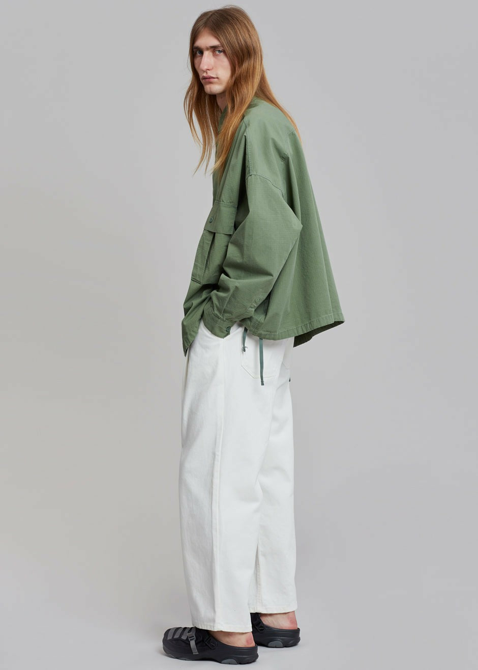 Seb Cargo Shirt - Army Green