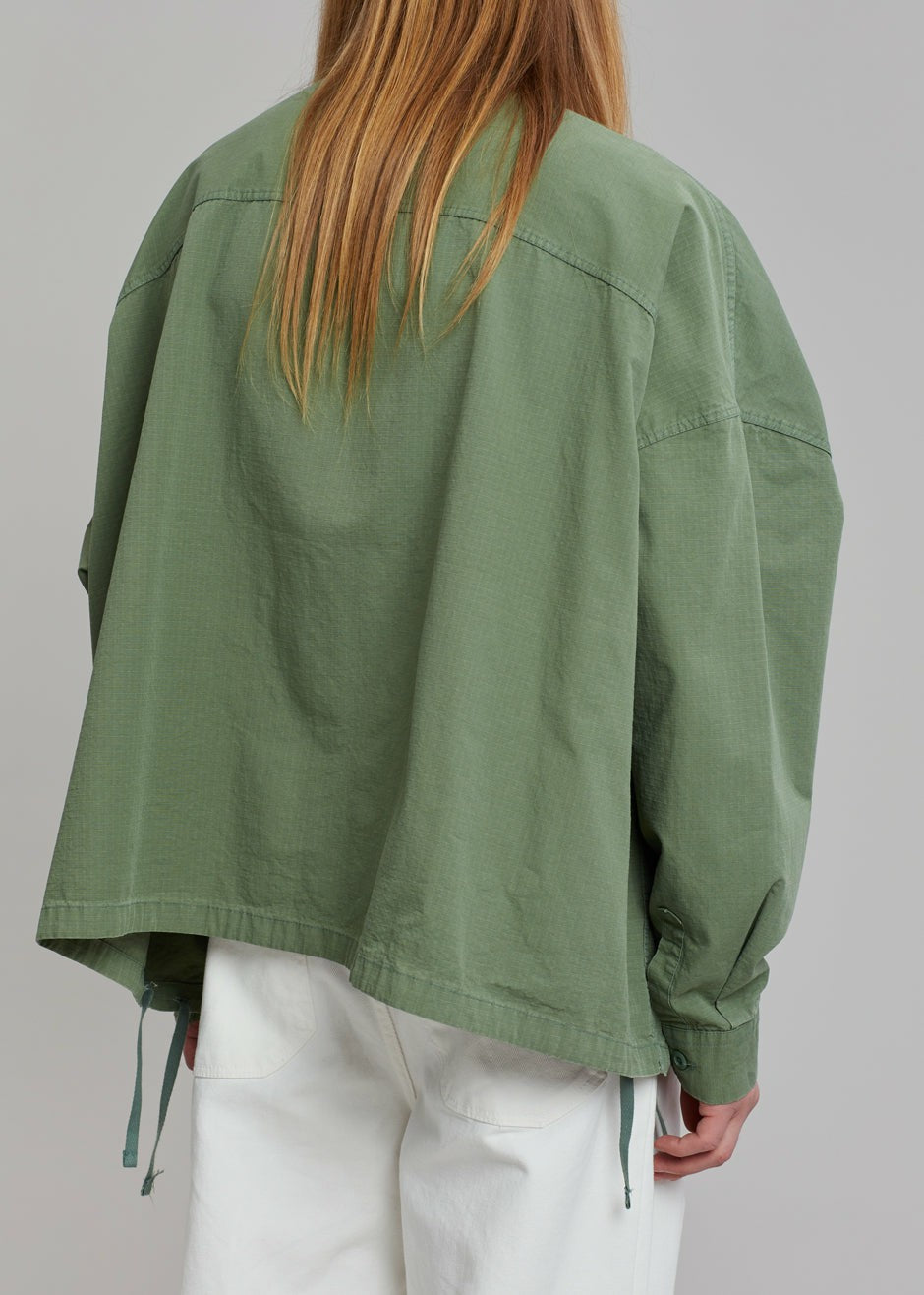 Seb Cargo Shirt - Army Green
