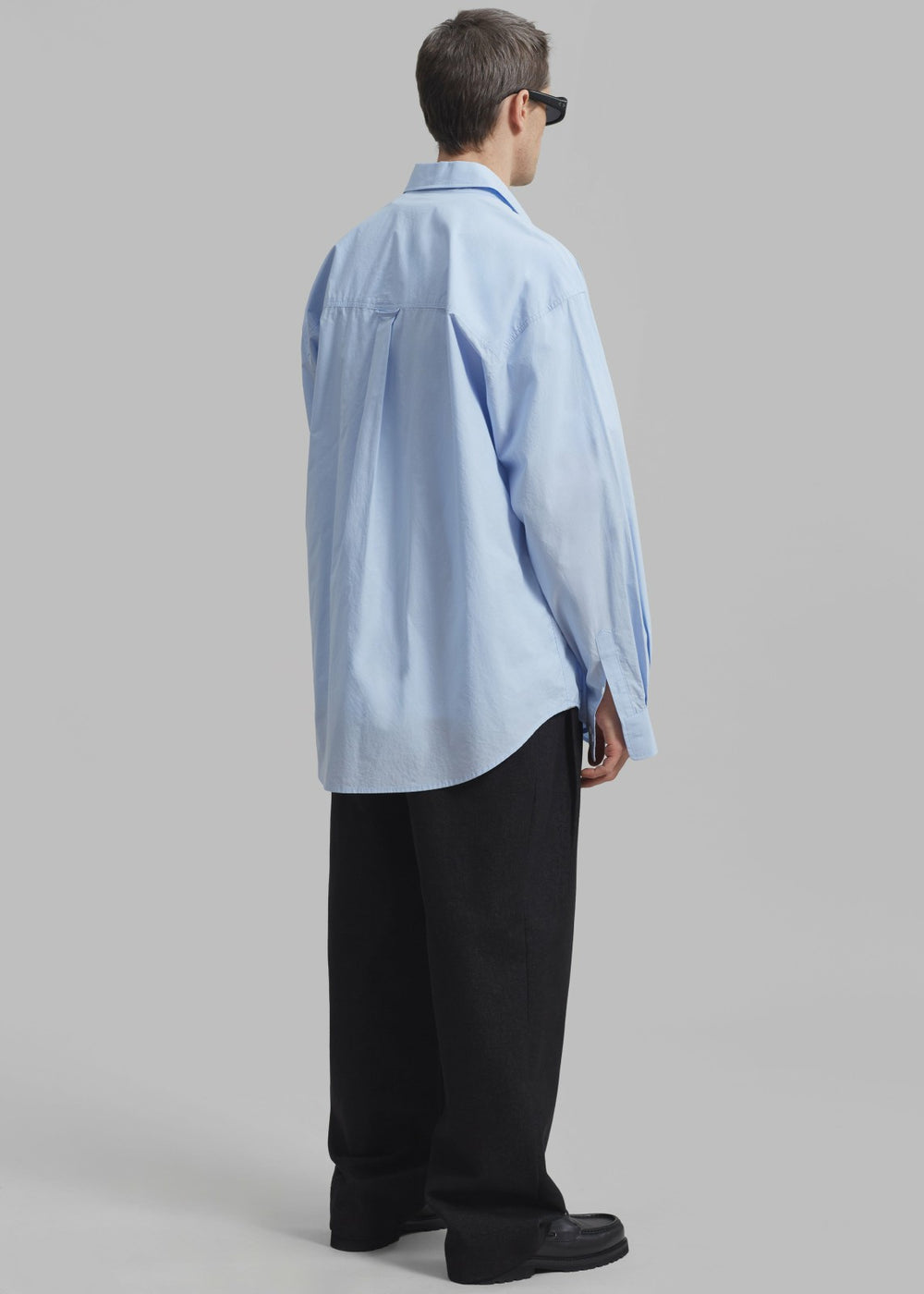 Gus Oversized Shirt - Sky