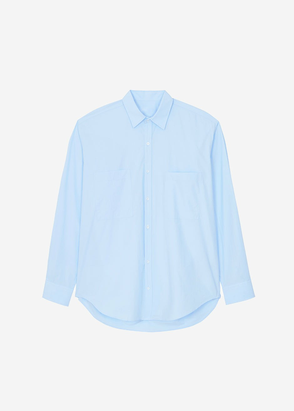 Gus Oversized Shirt - Sky