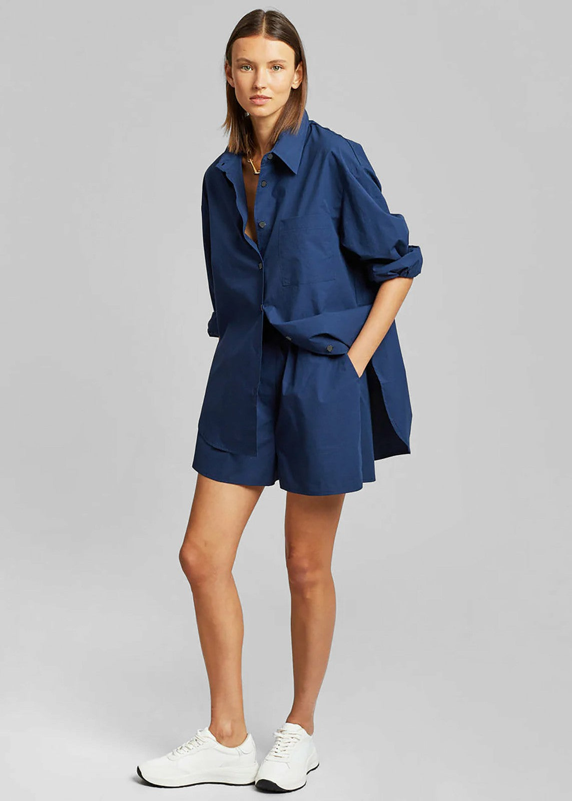 Lui Organic Cotton Boxer Short - Navy