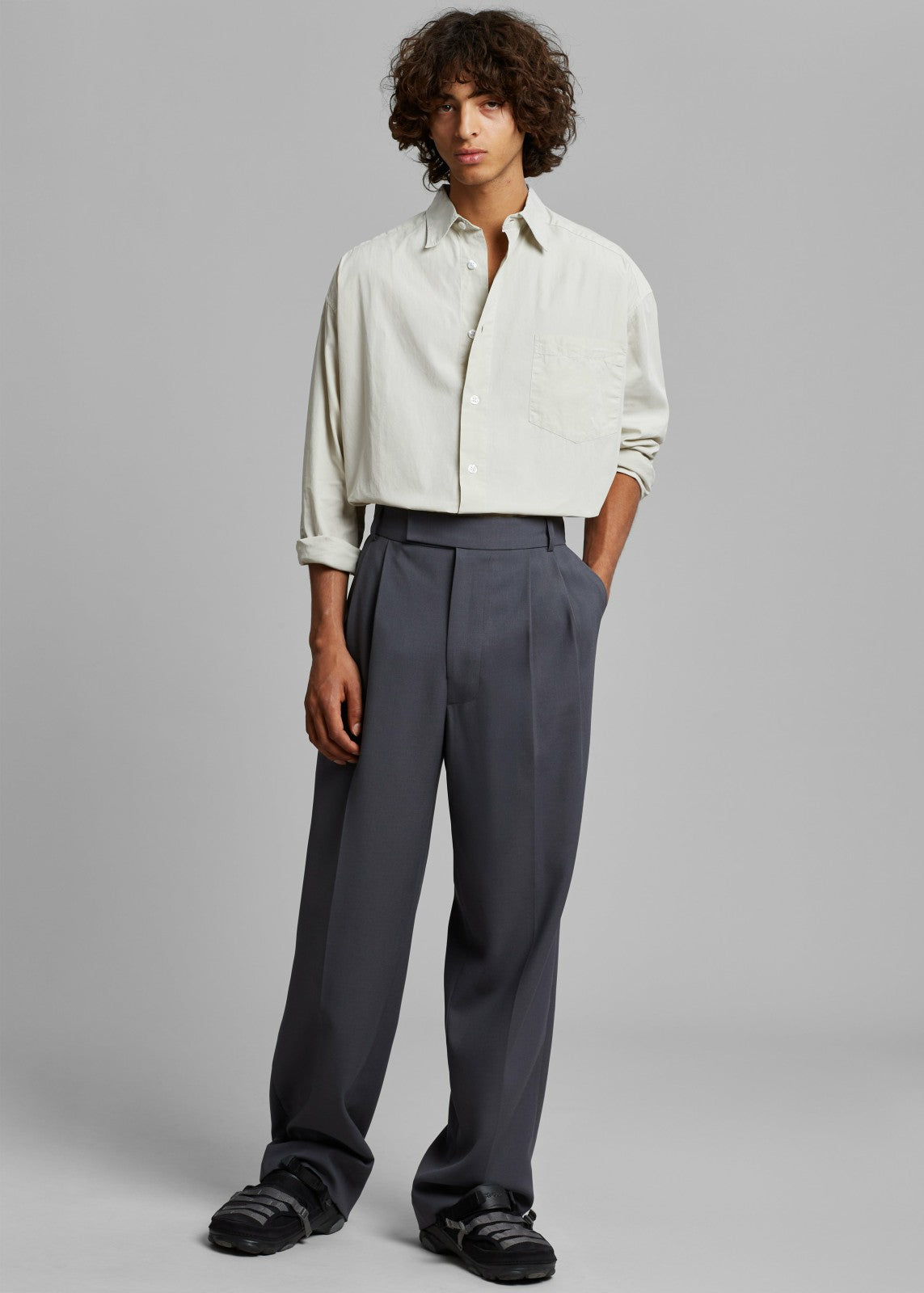 Beo Suit Pants - Charcoal
