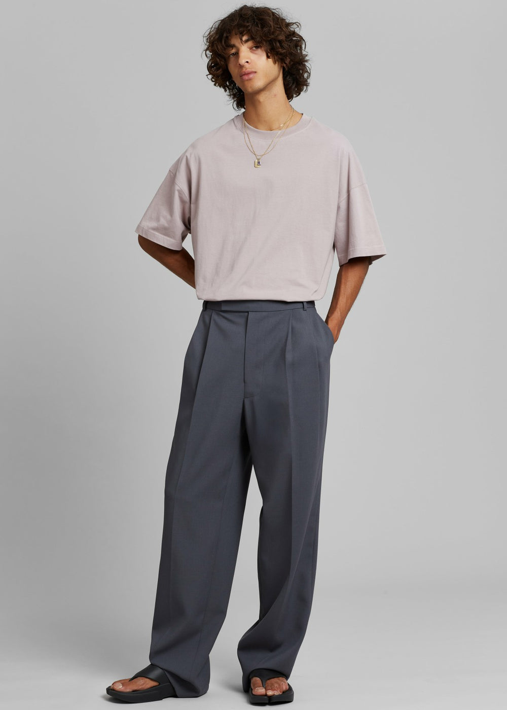 Beo Suit Pants - Charcoal