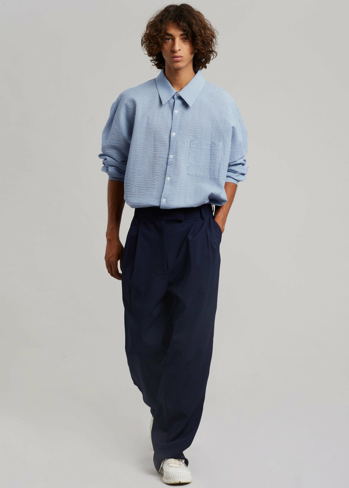 Beo Suit Pants - Blue