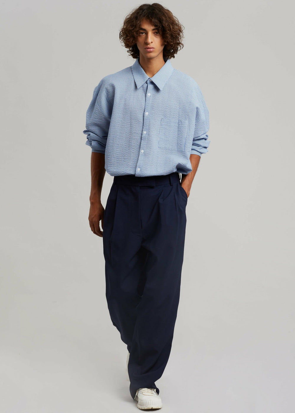 Beo Suit Pants - Blue