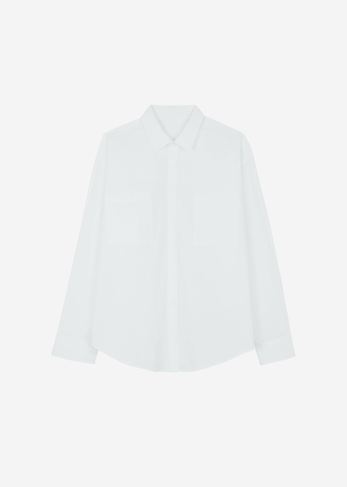 Gus Oversized Shirt - White