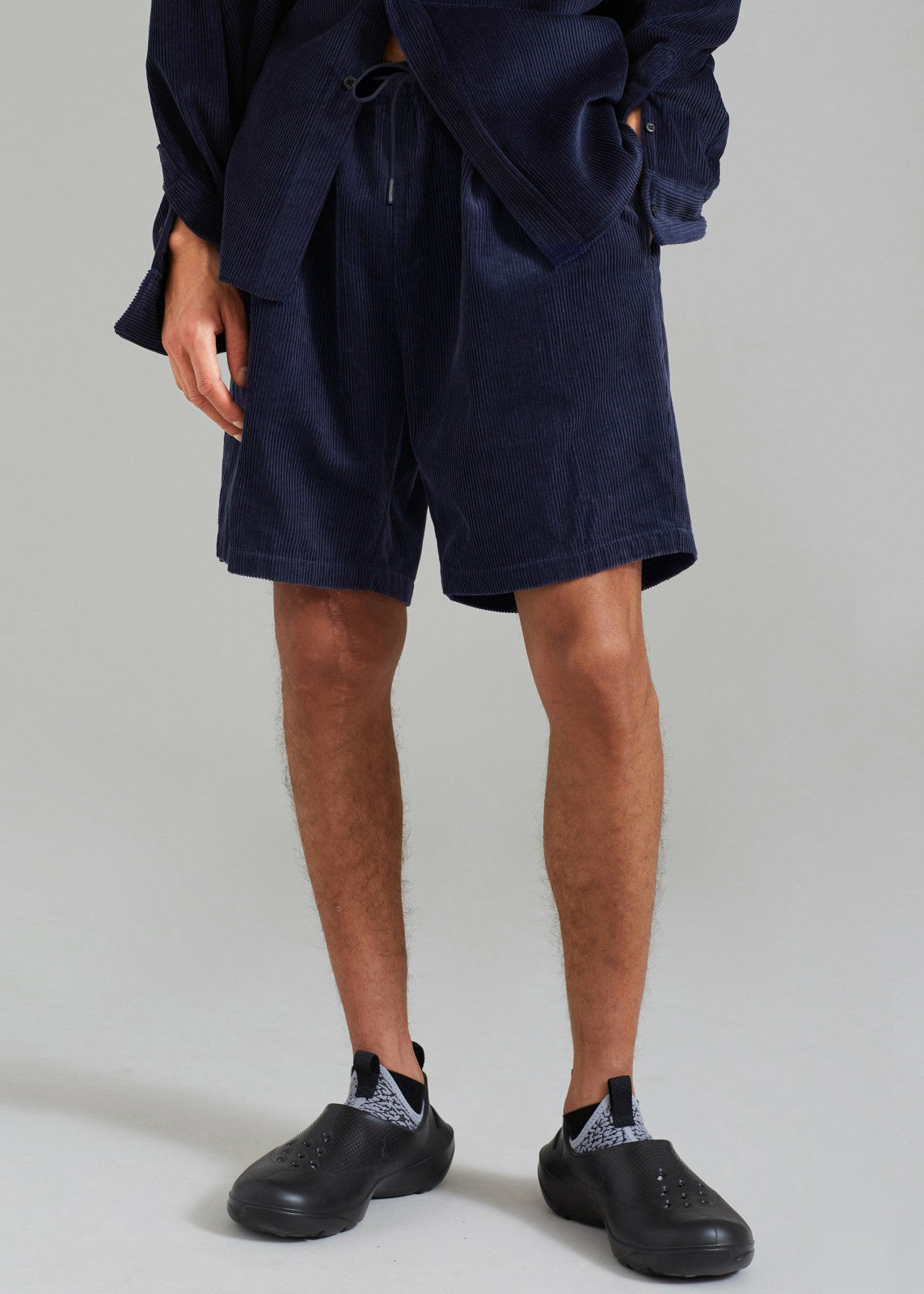 Camden Corduroy Shorts - Navy