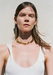 Bevza Spikelet Necklace - Gold