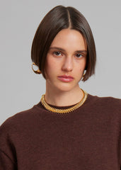 Bevza Spikelet Necklace - Gold