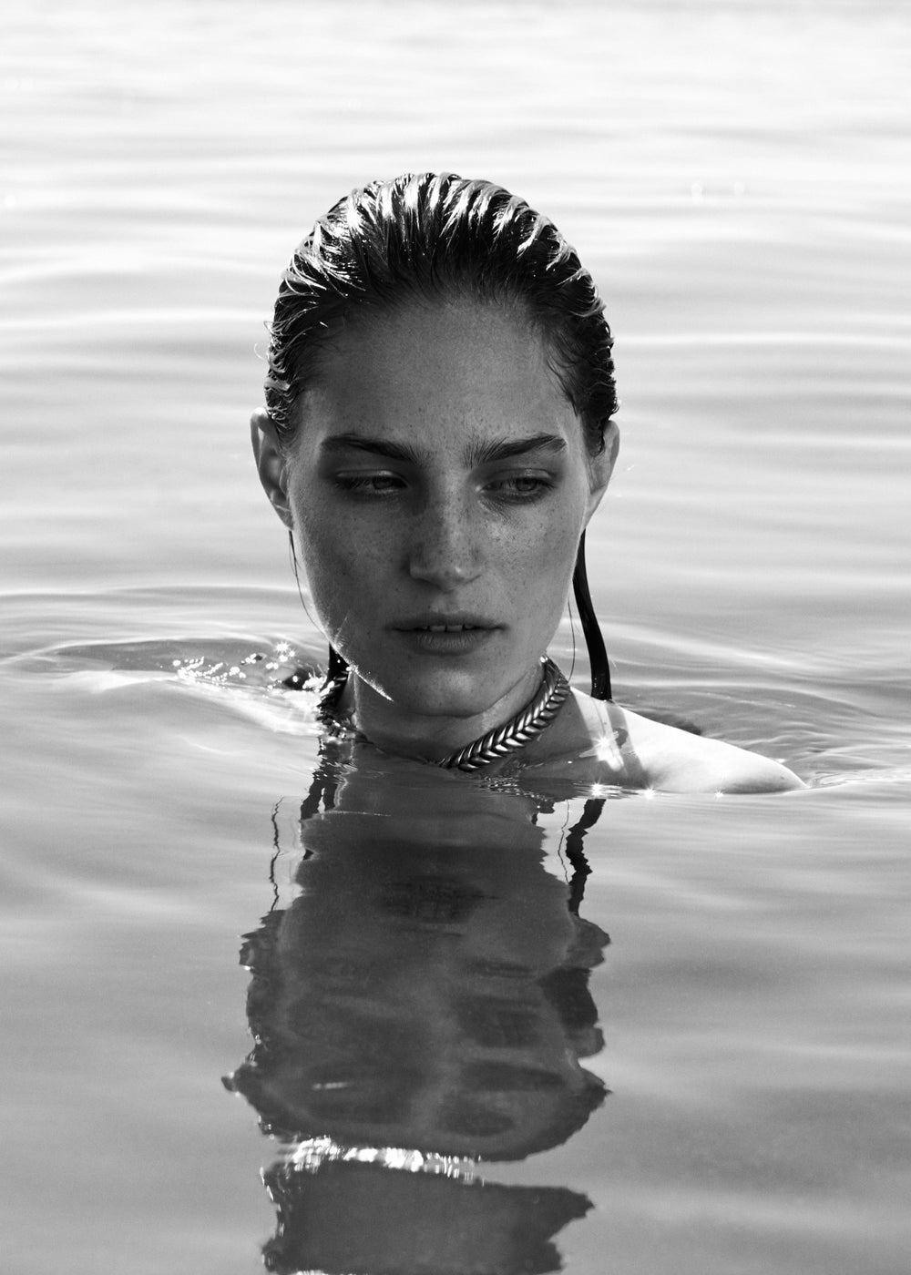 Bevza Spikelet Necklace - Gold