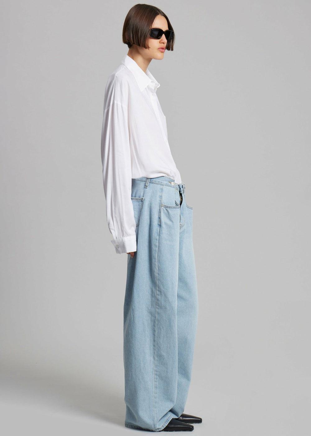 Hayla Denim Pants - Light Wash