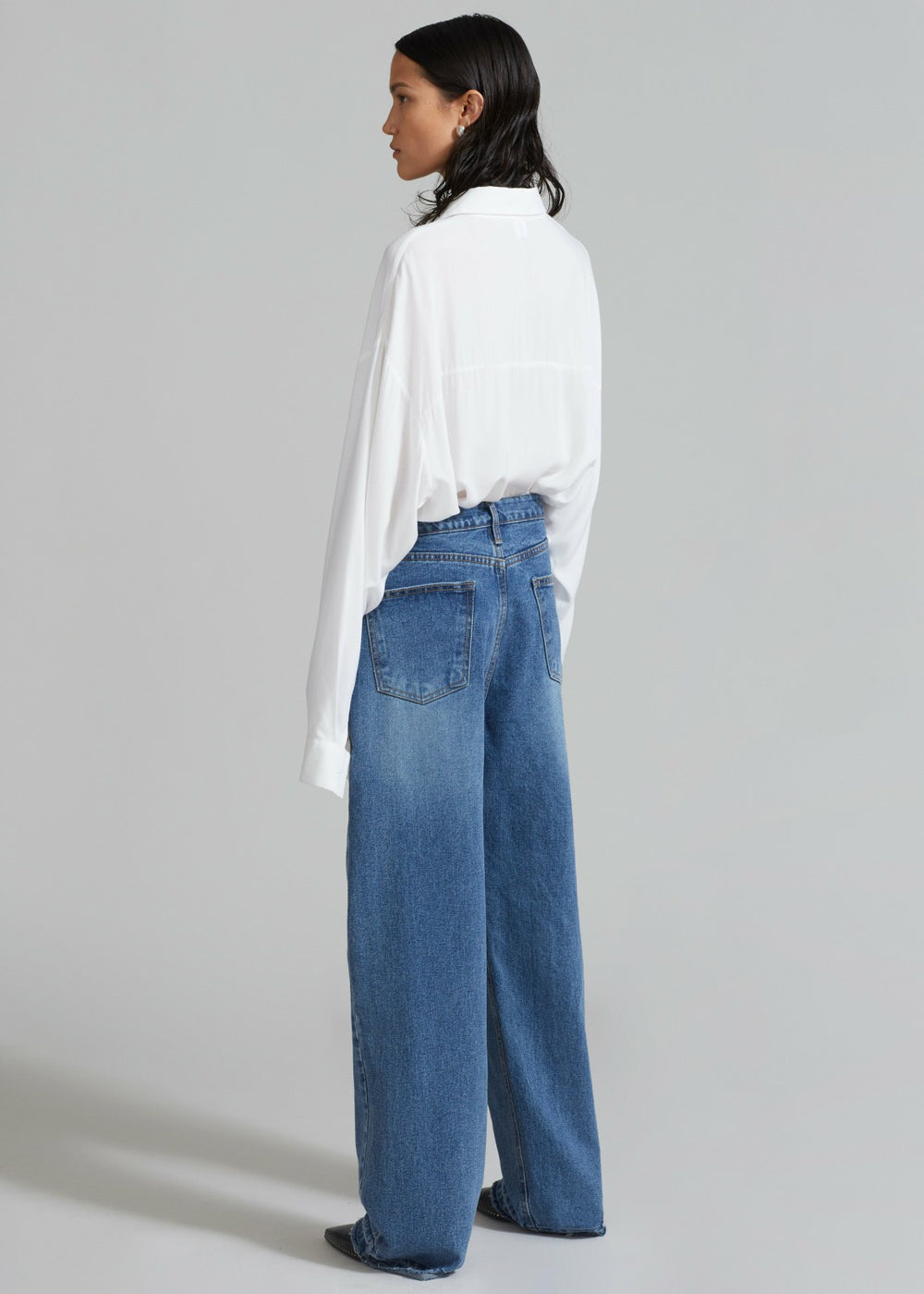 Andrea Denim Pants - Medium Wash