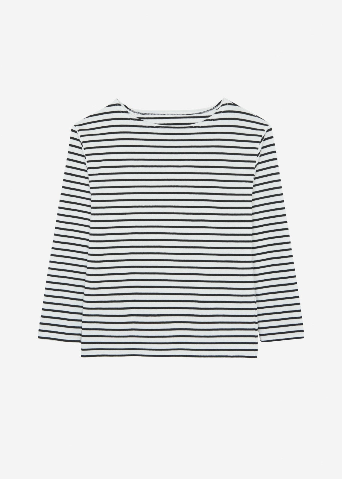 Elin Boatneck Top - Black Stripe