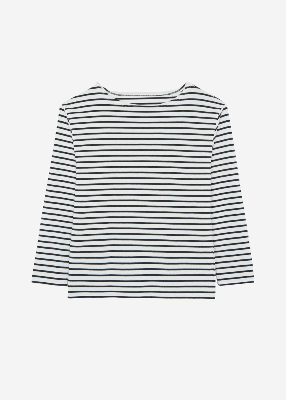Elin Boatneck Top - Black Stripe