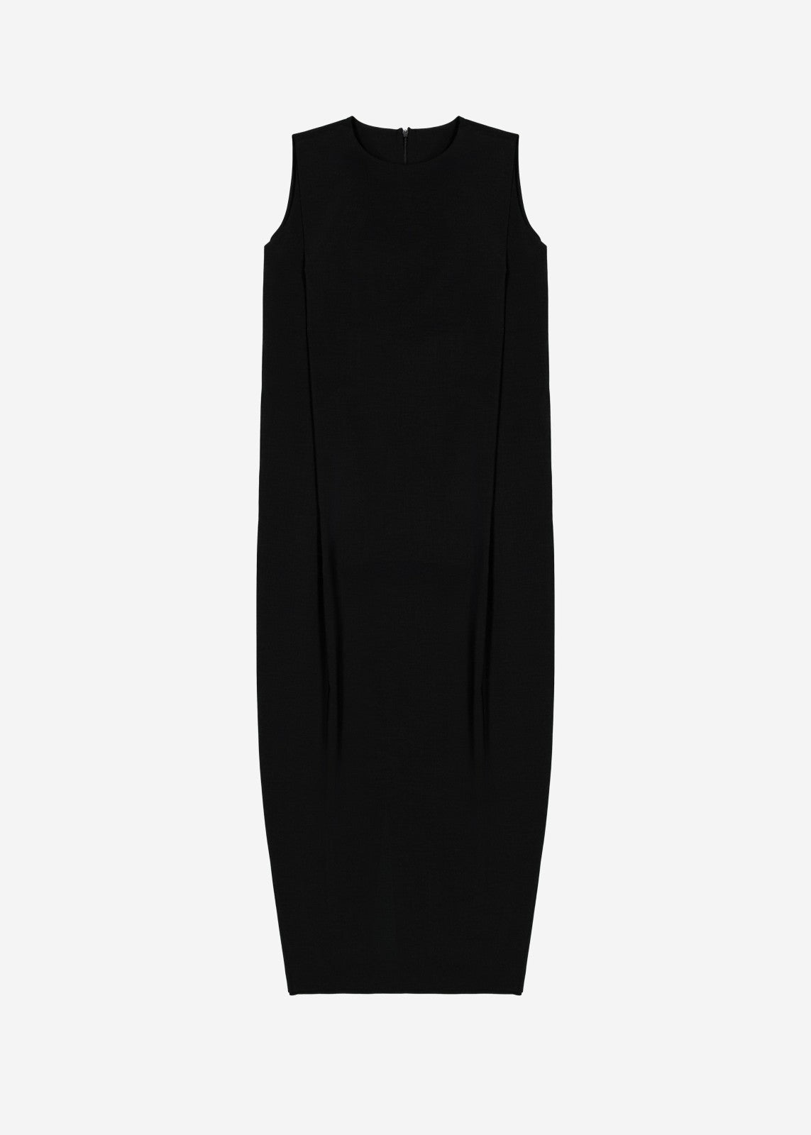 Eryn Sleeveless Pintuck Dress - Black