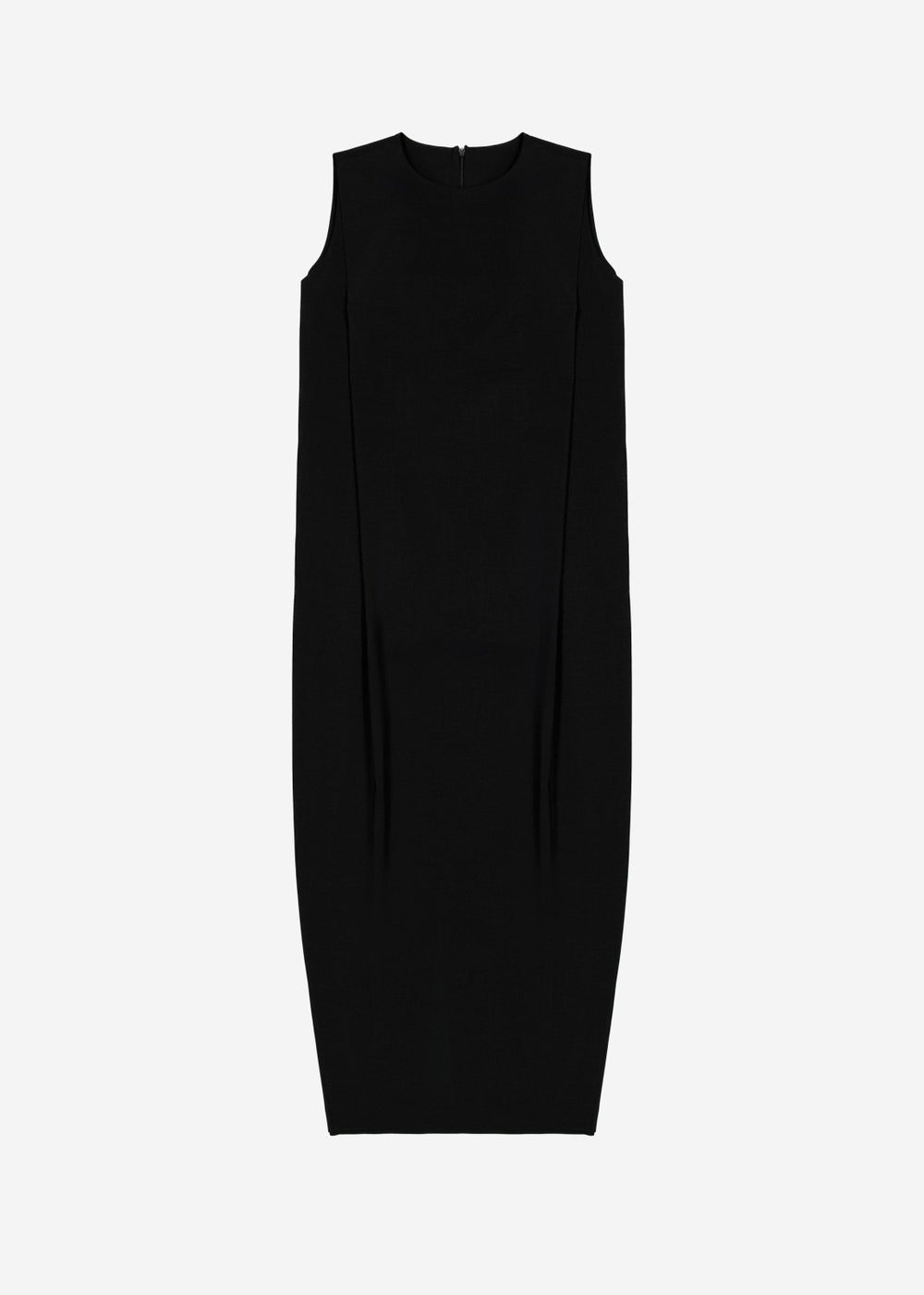 Eryn Sleeveless Pintuck Dress - Black