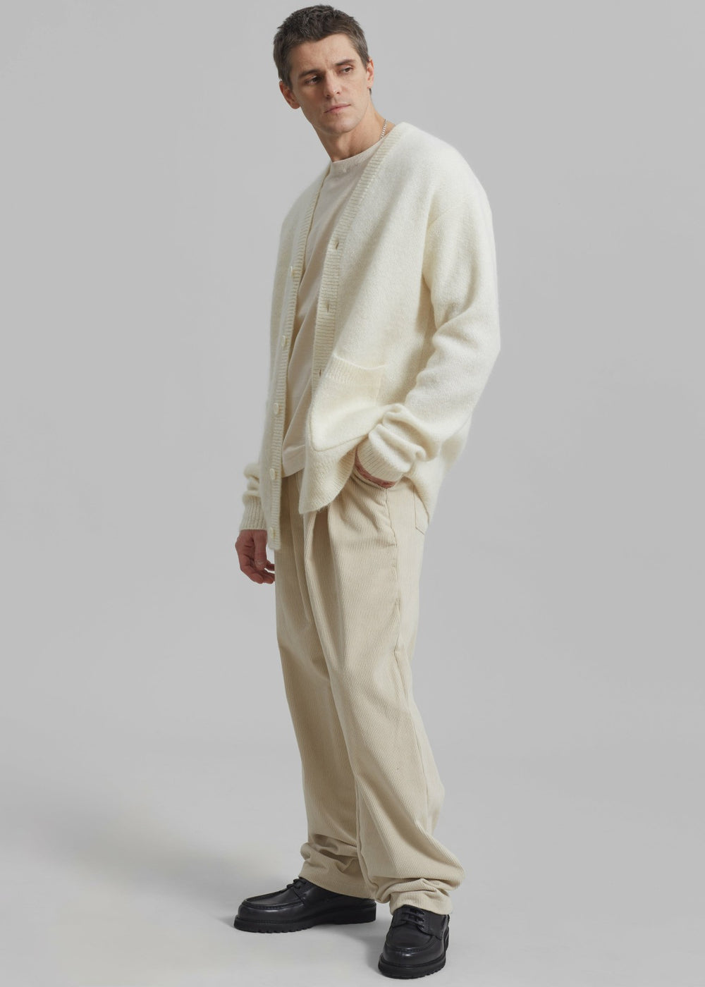 Camden Corduroy Pants - Cream