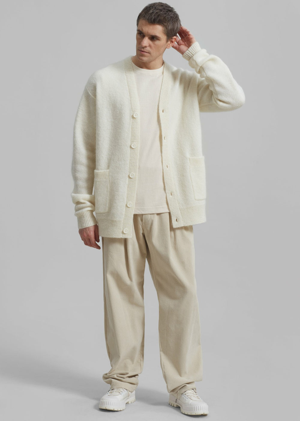 Camden Corduroy Pants - Cream