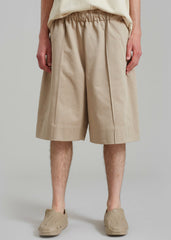 Adan Bermuda Shorts - Beige