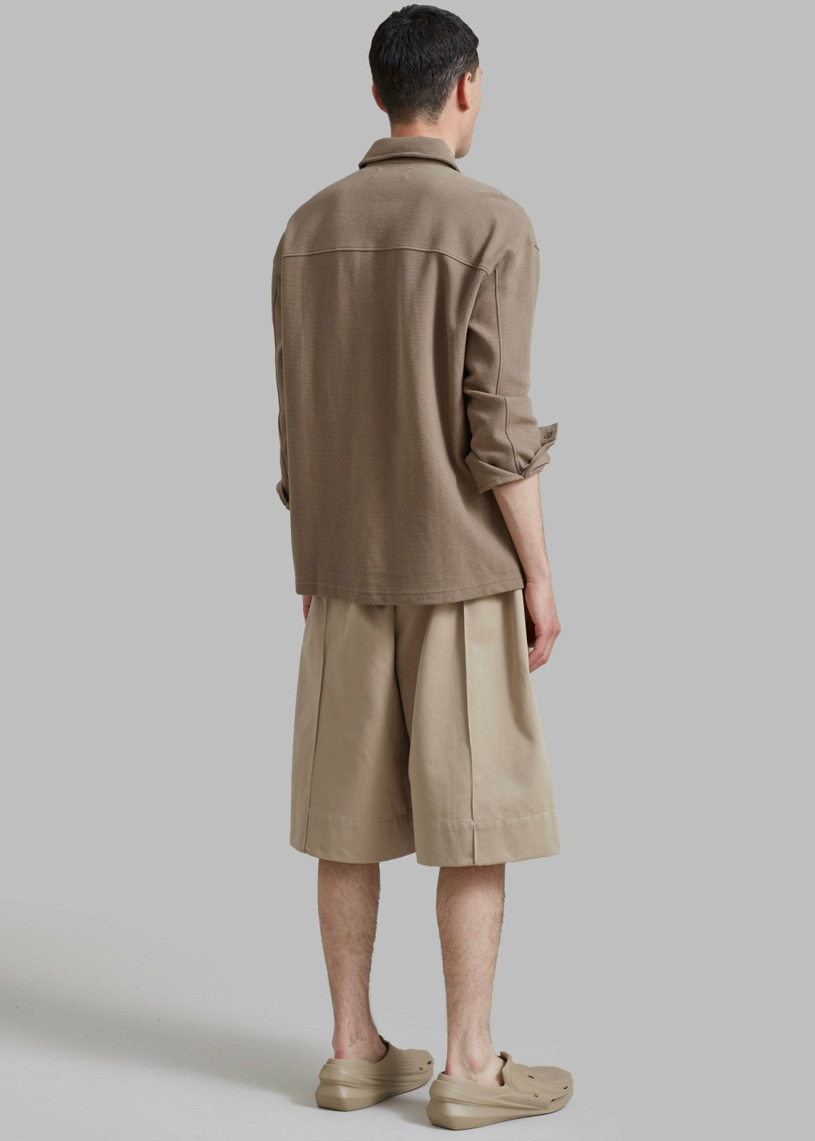 Adan Bermuda Shorts - Beige