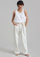 Briston Boxy Tank - White