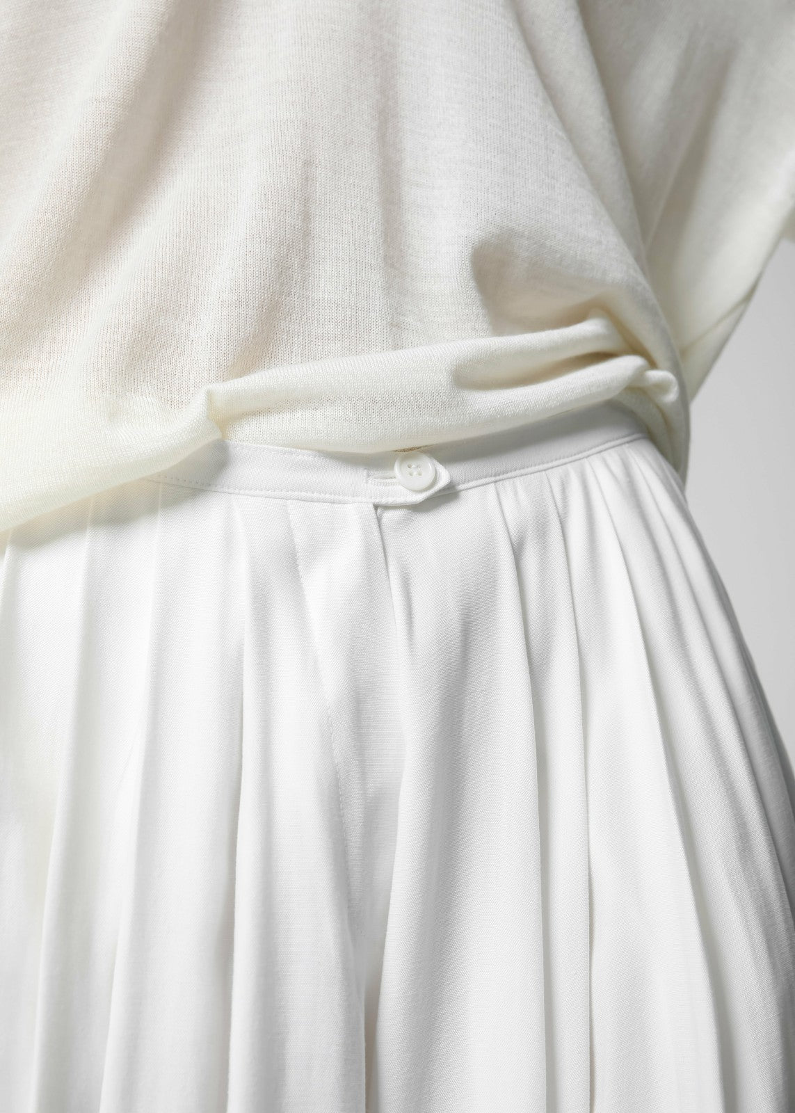 Sloane Wide Leg Trousers - White