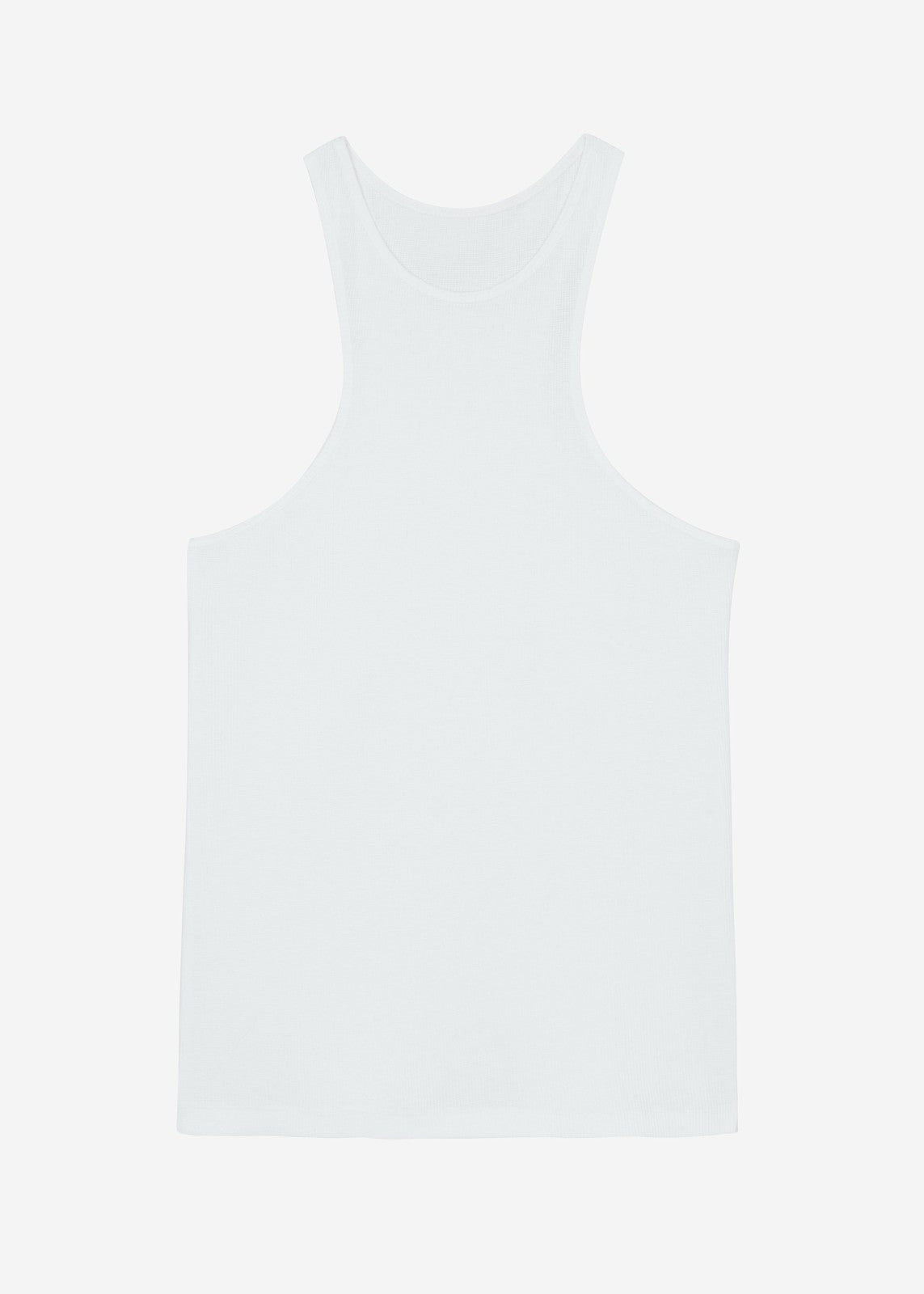 Ophelia Rib Tank Top - White