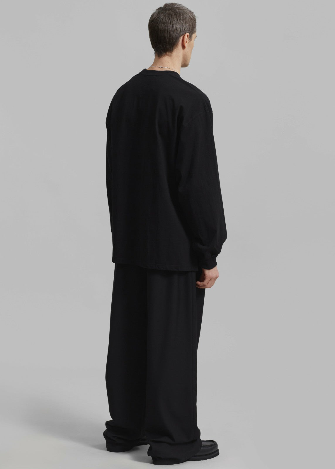 Peyton Pleated Pants - Black