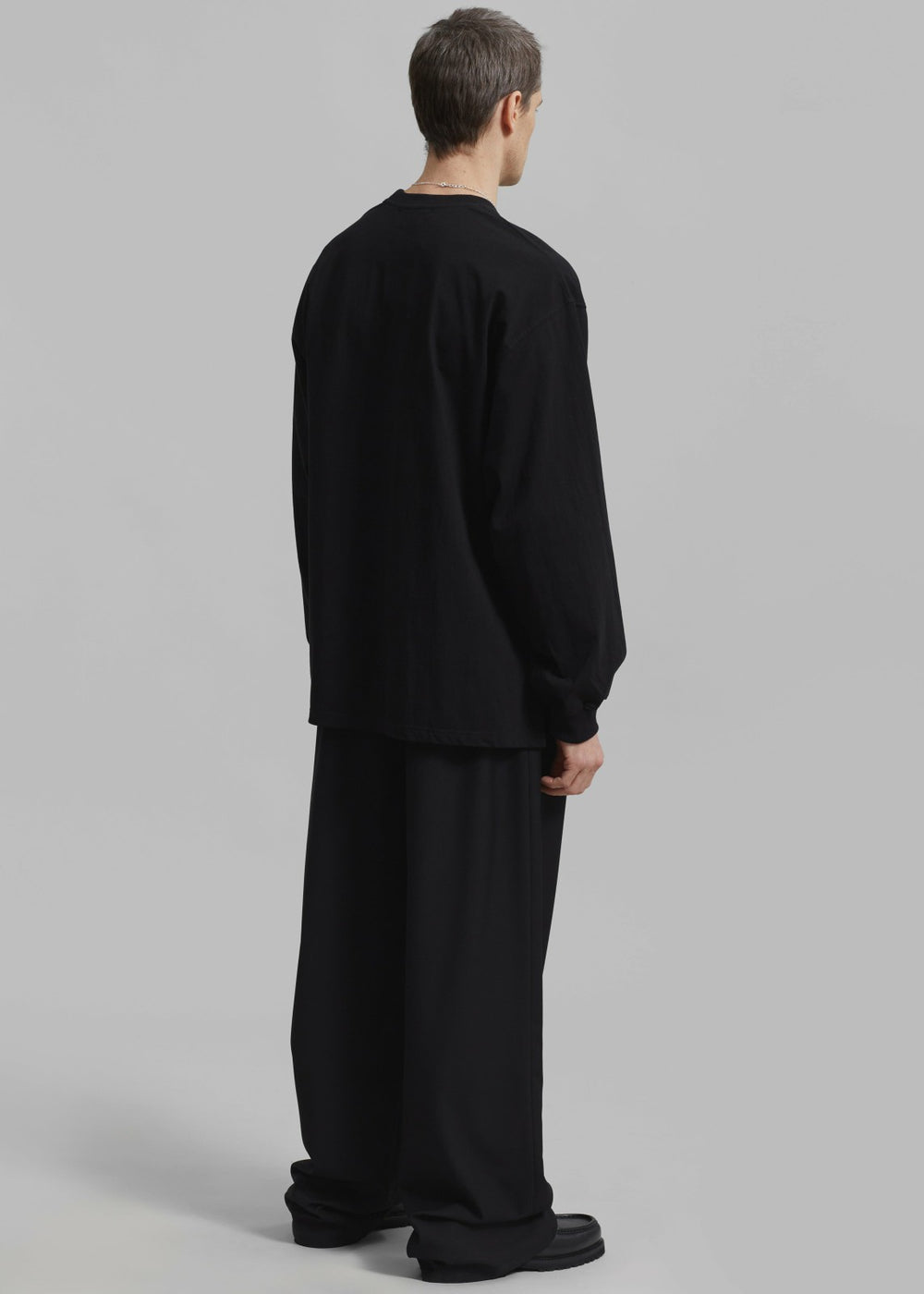 Peyton Pleated Pants - Black