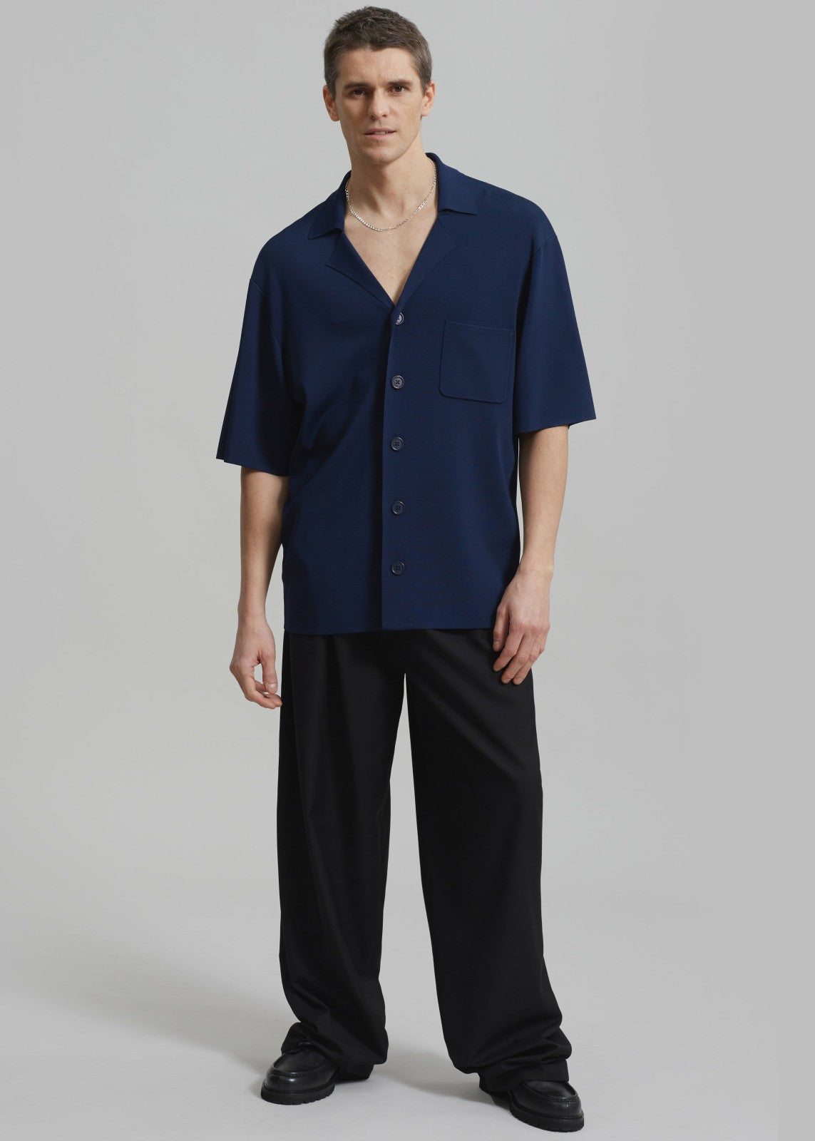 Peyton Pleated Pants - Black