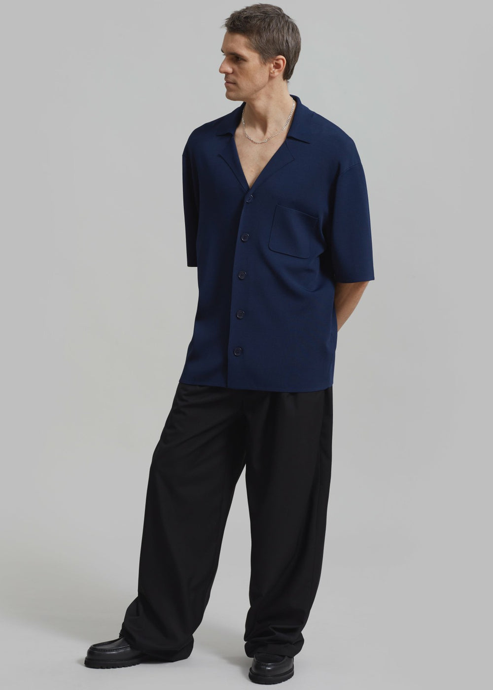 Peyton Pleated Pants - Black